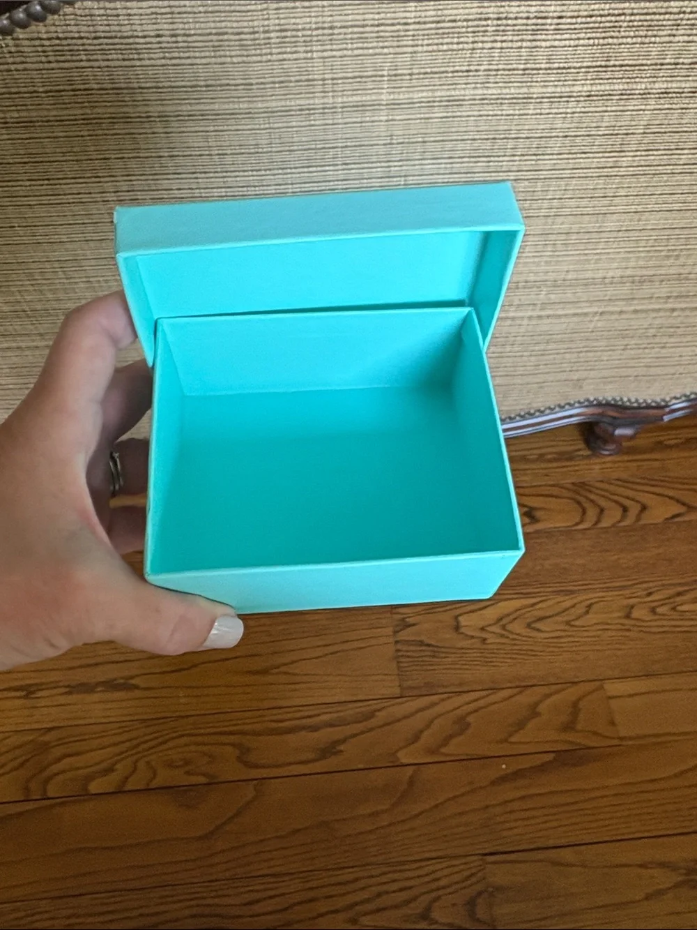 Tiffany & Co. Signature Blue Jewelry Box - Picture 2 of 3